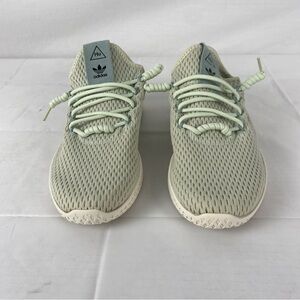 Adidas x Pharrell Williams Hu Knit Sneakers Beige Green US 5 EU 37